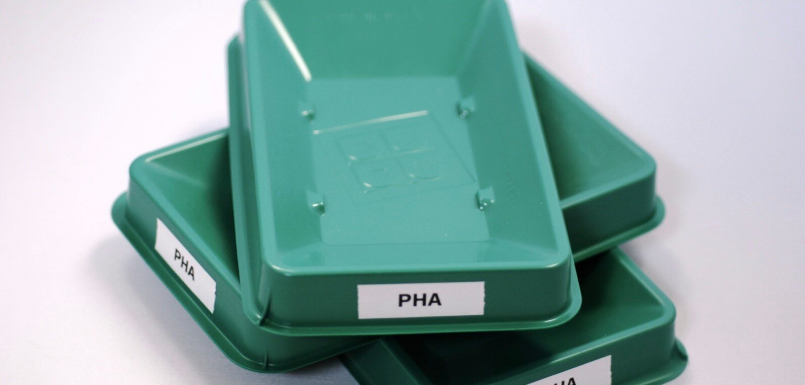 PHA thermoformed tray