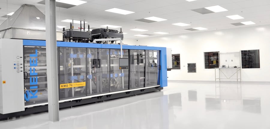 Dordan's cleanroom for thermoforming medical packaging